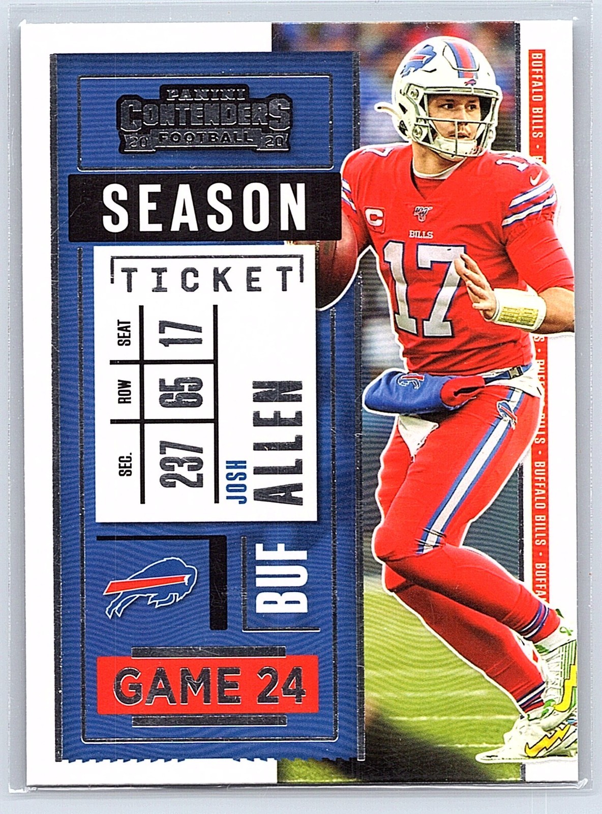 JOSH ALLEN (2018-CUR) NFL Buffalo Bills - CHOOSE YOUR CARD!