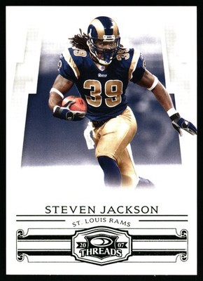 2007 Donruss Threads #122 Steven Jackson Retail Green #/200