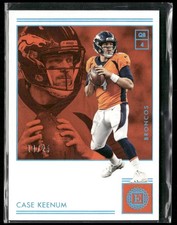 2018 Panini Encased #39 Case Keenum Sapphire #/25