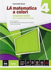 Matematica a colori verde 4 +eb matematica it e ip sasso 8849420234