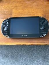 Sony PlayStation Vita Black Handheld Gaming System with Charger (16gb SD Card)