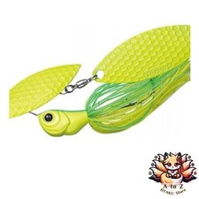 NEW Evergreen Spinnerbait D-Zone Double Willow Leaf 3/8oz Super Chart #11