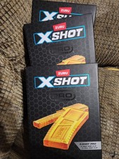 Zuru X Shot Pro Clip Pack 3 Lot Half Size Clip Full Size Clip