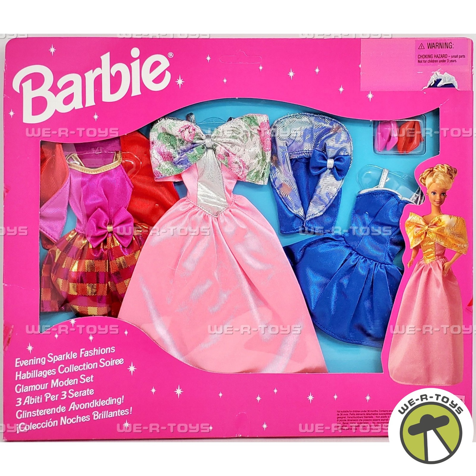 Barbie Evening Sparkle Fashions 1993 Mattel 68070