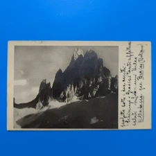 ZSIGMONDI HUT AND TOP TWELVE TRAVELLED WITH STAMP POSTCARD SMALL