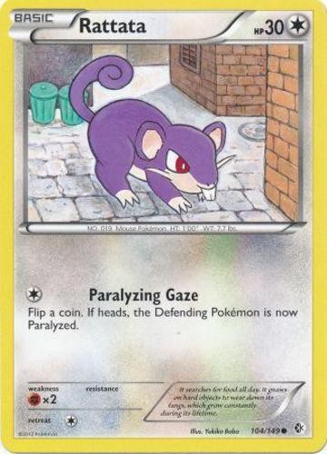 Rattata - 104/149 - Common - Lightly Played