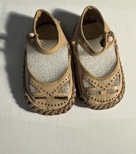 Vintage Baby Shoes Leather