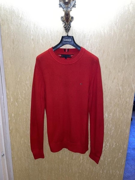 Men Tommy Hilfiger Sweater Red L