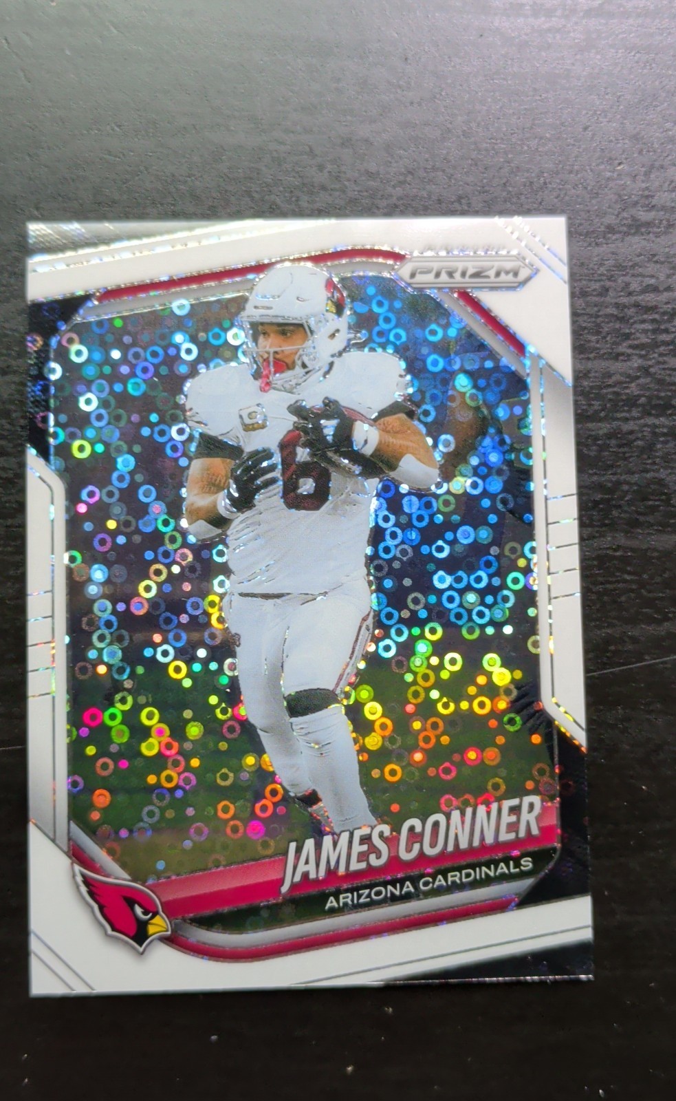 2025 Panini Prizm - James Conner #171 White Disco Prizm