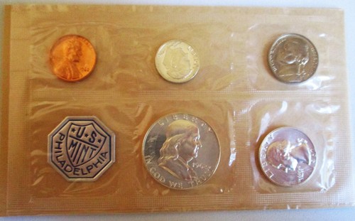 LOT OF 3, 1962-1963-1964 SILVER PROOF SETS. WITH ENVELOPES INSERTS & COA'S. - Bild 3 von 10