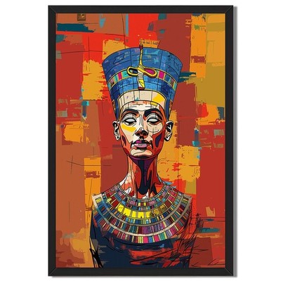 Nefertiti Portrait Wall Art Canvas Oil Paintings Reproduction