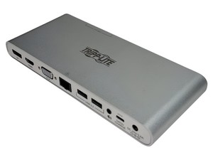 Tripp Lite U442-DOCK4-S USB-C Universal Dockingstation Schwarz