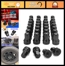 32pcs M14x1.5 Lug Nuts For Ford F250 F350 Super Duty - Flat Washer Steel Anti- 32pcs M14x1.5 Lug Nuts For Ford F250 F350 Super Duty - Flat Washer Steel Anti-