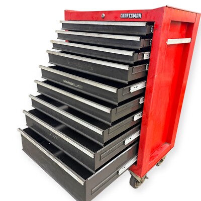 Craftsman 706-657482 Rolling Tool Box Cart Storage Cabinet 9