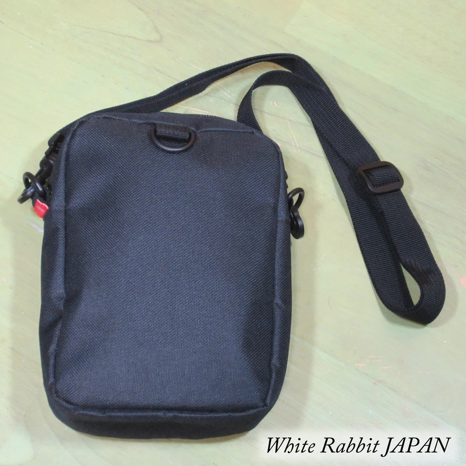 STUSSY Mini Bolso de Hombro Bandolera Bolso Bolsillo Negro Inteligente Septiembre 2014 Foto 3 de 4