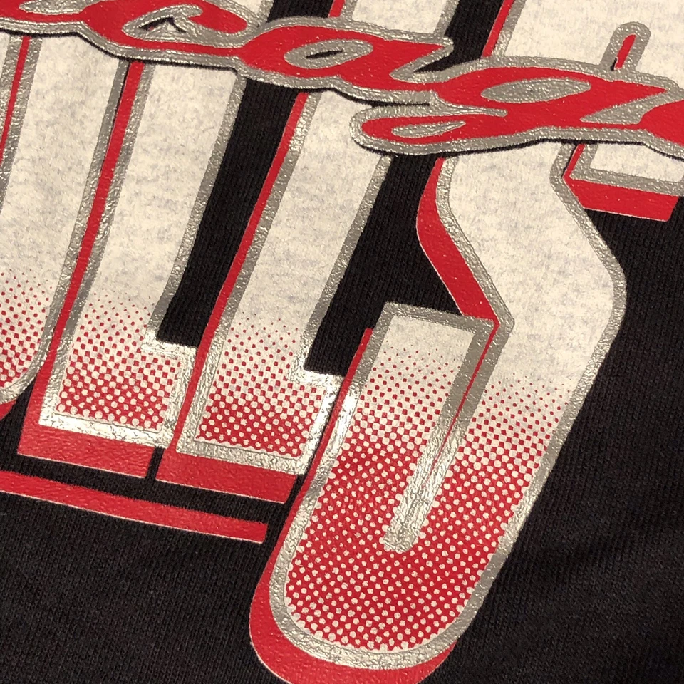 Nueva Camiseta De Colección Años 90 Campeón LoGo NBA Chicago Bulls Baloncesto TRI MEZCLA EE. UU. Foto 3 de 4