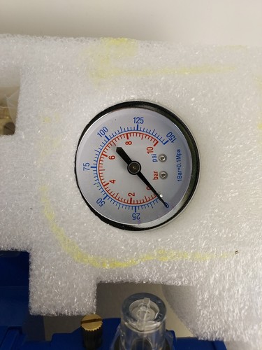NANPU Pneumatic 2 Stage Compressed Air Filter Regulator Efficient Precise Pressu - Picture 3 of 11