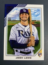 2022 Topps Gallery #16 Josh Lowe RC Tampa Bay Rays Rookie Card