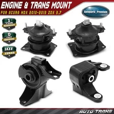 4x Auto Trans Engine Motor & Transmission Mount for Acura MDX 2010-2013 ZDX 3.7L
