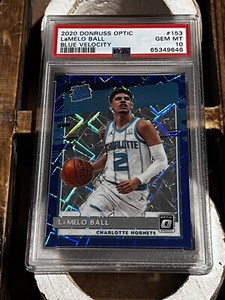 LaMelo Ball 2020 Optic #153 Blue Velocity Price Guide