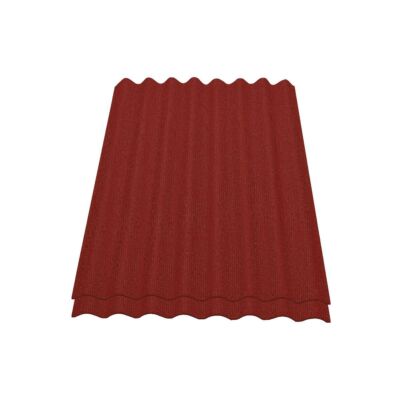 (25.59 /1qm) Onduline Easyline Dachplatte Wand Bitumenplatte Wellplatte 2x0,76m²