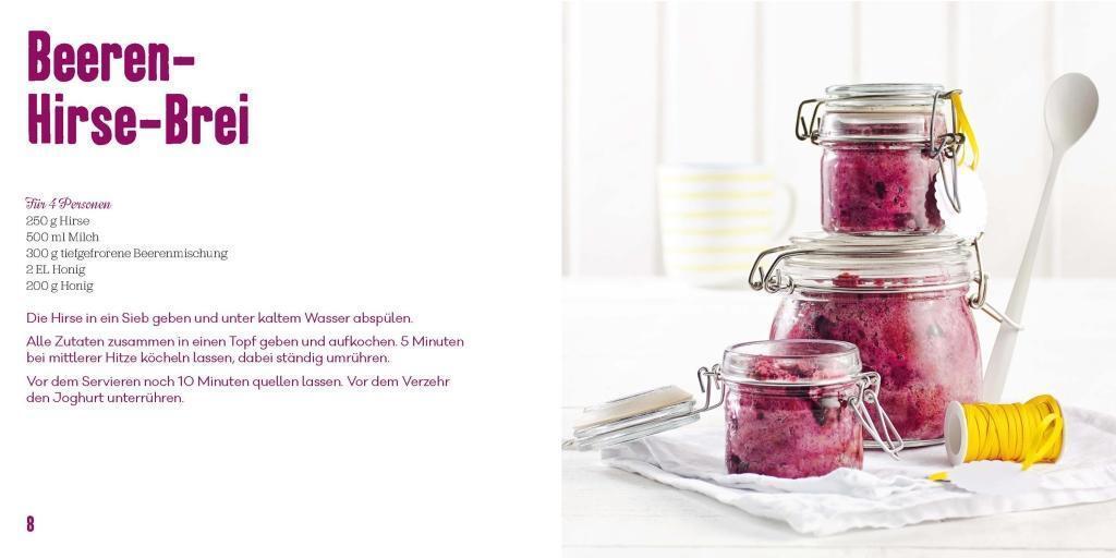 Thumbnail - Frühstücksbrei & Porridge | Carina Seppelt | Glück Zum Löffeln | Buch