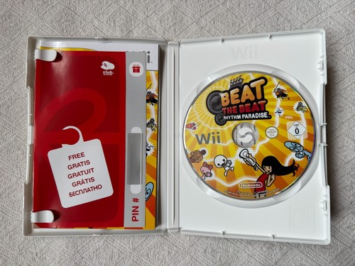 Beat the Beat Rhythm Paradise Nintendo Wii - UK PAL VGC with Natural Disc - Picture 5 of 10