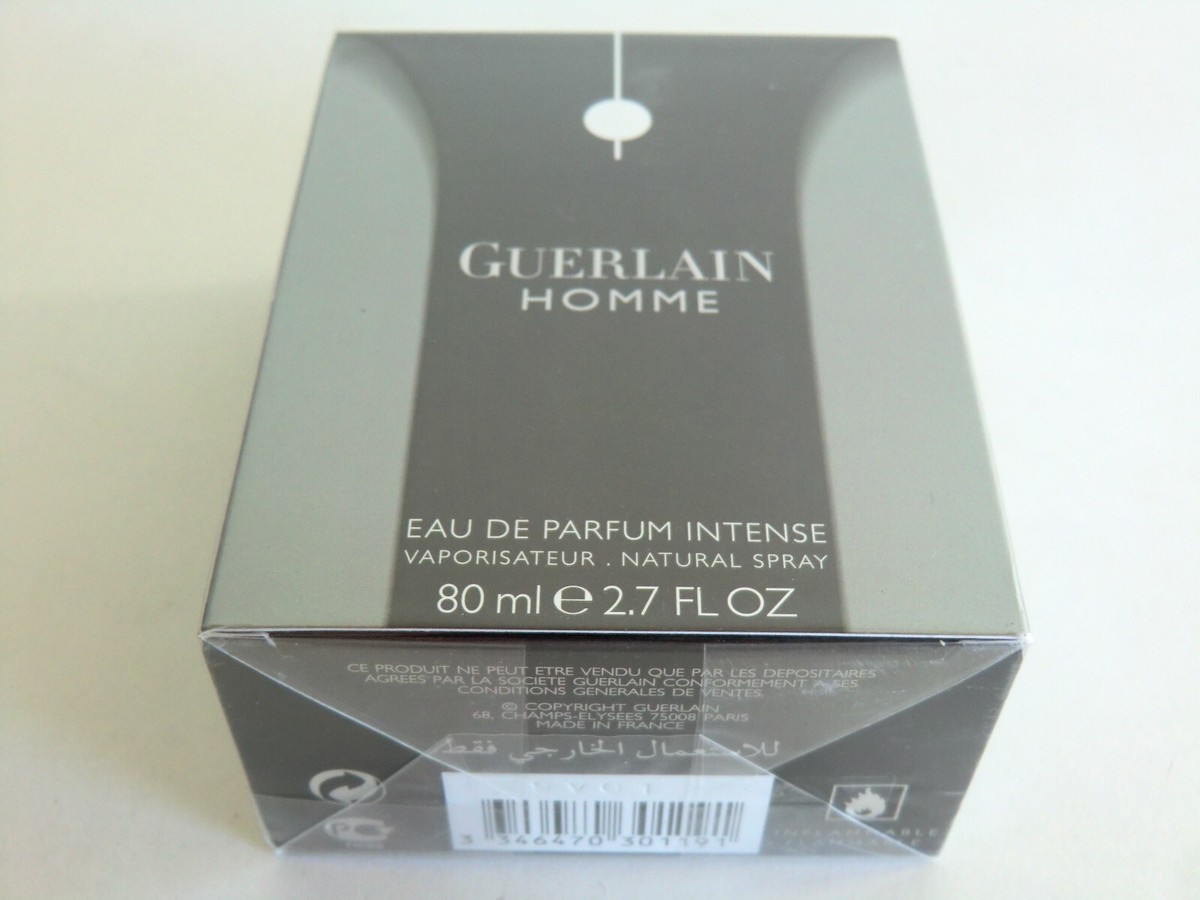 Guerlain Homme 2.7oz Men's Eau de Parfum for sale online | eBay