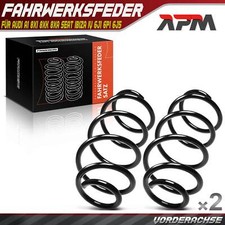 2x Federn Vorne für Audi A1 8X1 8XK 8XA Seat Ibiza IV 6J1 6P1 6J5 6P5 6J8 6P8