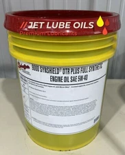 Schaeffer's 5W-40 Full Synthetic 9000 OTR Plus Diesel Engine Oil 5 Gallon Bucket