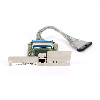 TESTED  Genuine Zebra 105SL Xi3+ Zebranet Ethernet Print Server Card 47560-100