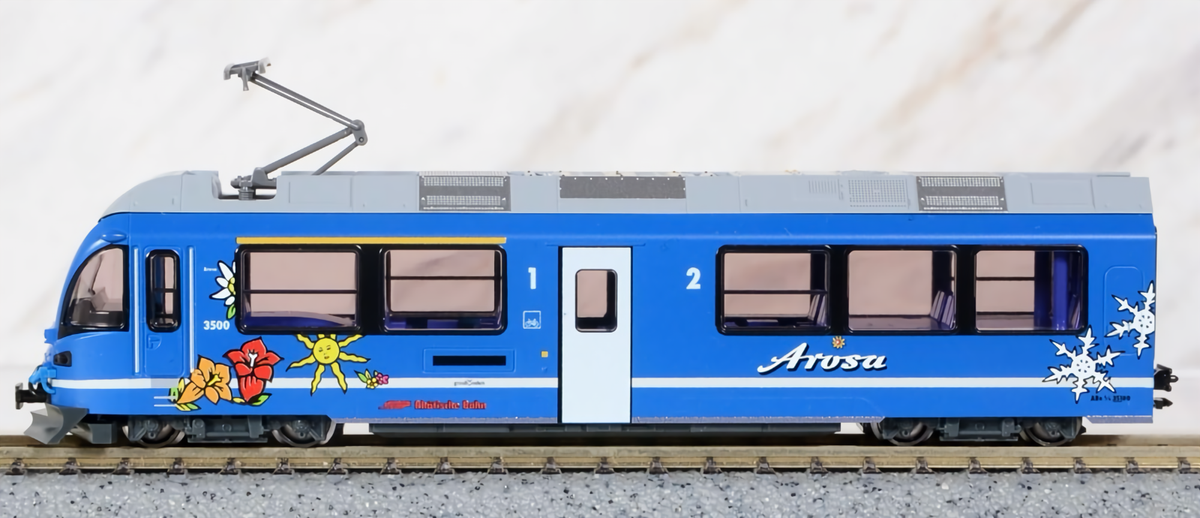 鉄道模型 KATO RhB Allegra ABe 8/12 Arosa 3500 N Scale Kato/Noch 7074076 RhB Locomotive Allegra ABe8/12