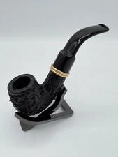 Peterson Rock of Cashel 221 Bent Billiard Irish Estate Pipe