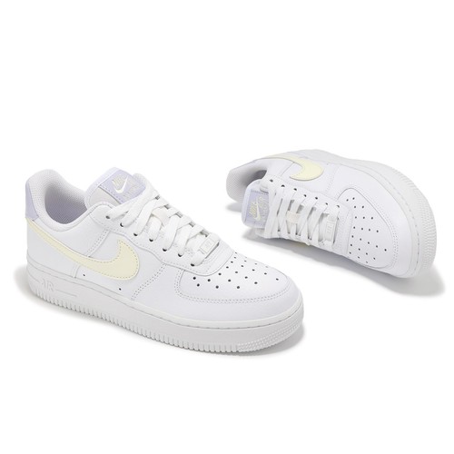 Nike Wmns Air Force 1 07 AF1 Coconut Milk Oxygen Purple Women Casual FN3501-100 - Picture 7 of 8