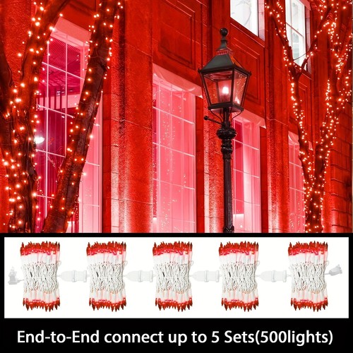 150 or more Counts Christmas Lights, White Wire String Lights - Picture 17 of 47