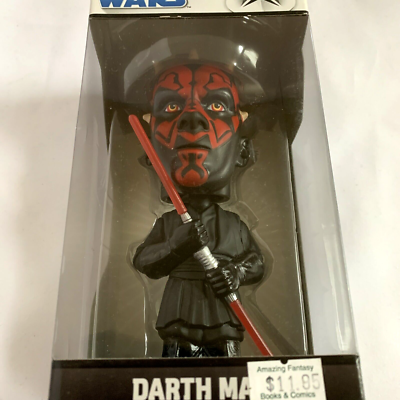 Funko Star Wars Wacky Wobblers Bobble-Head - Darth Maul 2008 MIB