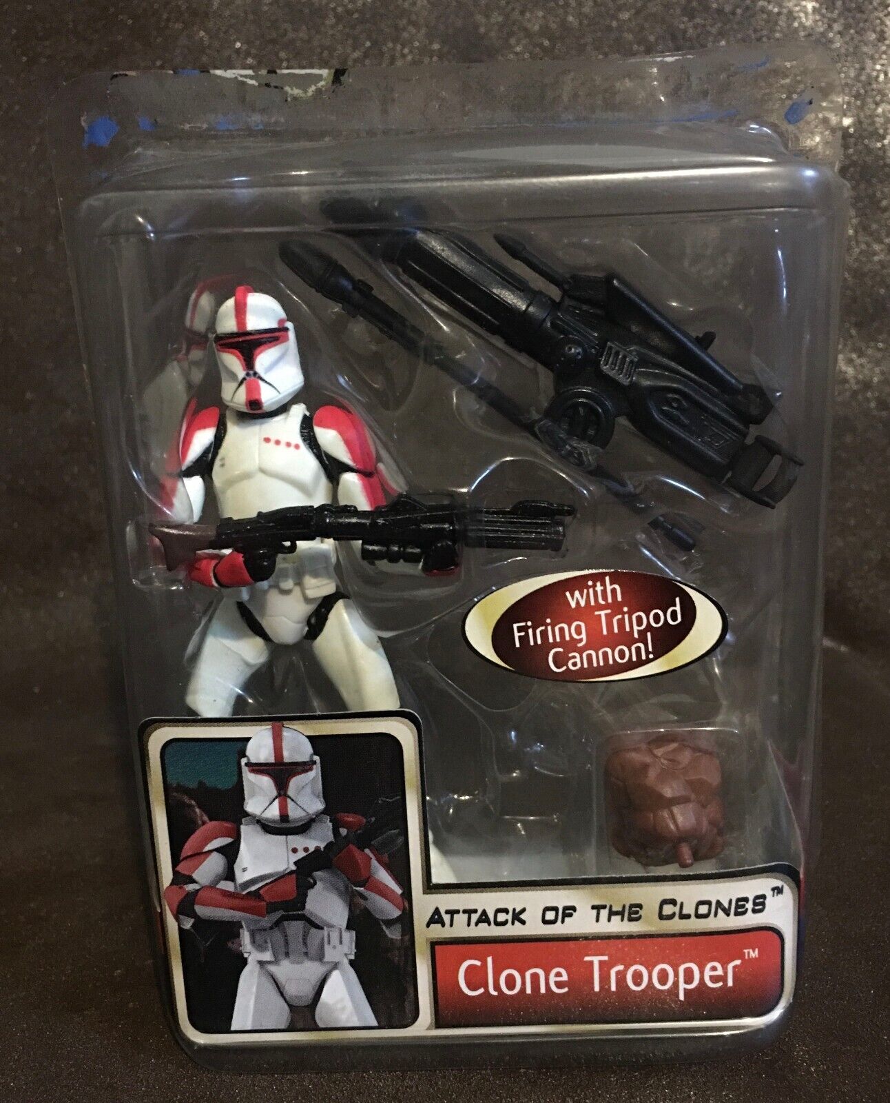 Hasbro toy Star Wars # 17 attack of the clone trooper saga collection 1 original