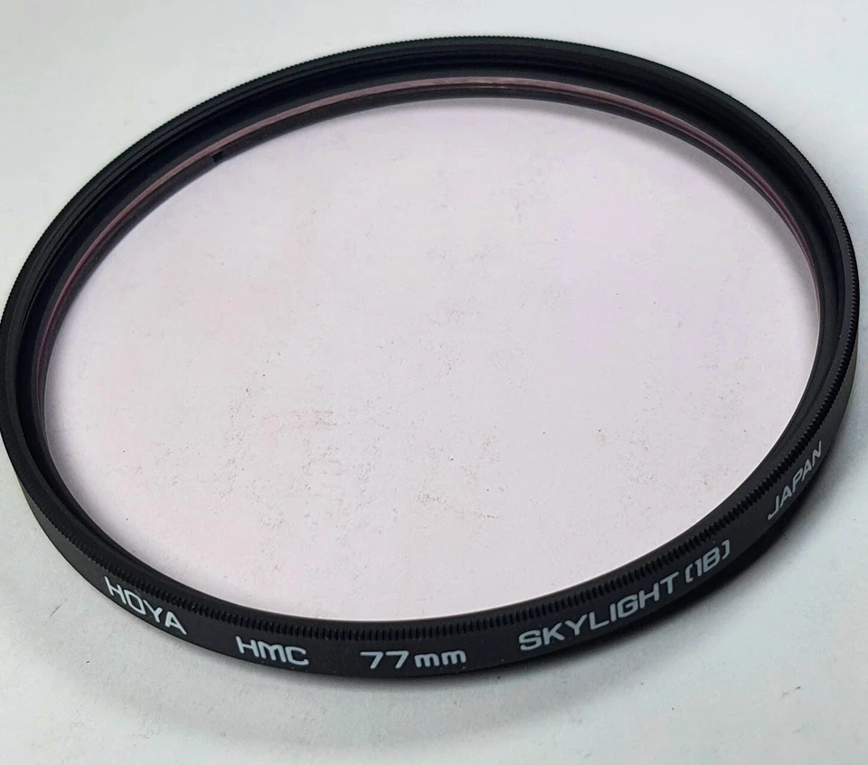 2x Hoya HMC 77mm Skylight 1B Glass Lens Filter Japan 77 mm Multi-Coated - Image 2 of 4