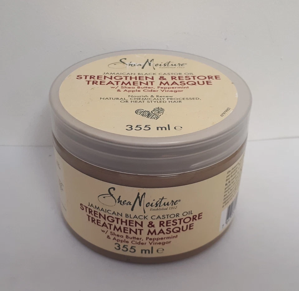 Shea Moisture Strengthen & Restore Treatment Masque capillaire 355 ml /EBNQ - Photo 1/1
