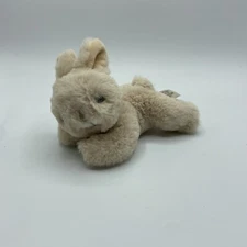 Dilly Dudu Bunny Mini Plush Stuffed Animal Beige 7”
