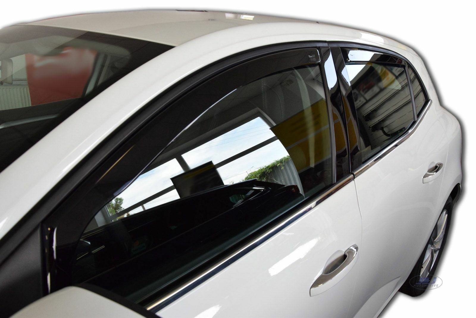 Déflecteurs de vent Megane 2016 idéal pour voyager en famille - 2