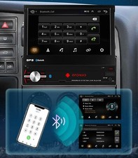 Autoradio Android 1din Scomparsa Stereo Auto 7" DAB+ WIFI CarPlay Android Auto - Miniatura 4