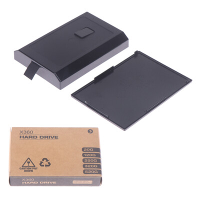 For Xbox 360 Slim internal HDD Black hard disk case HDD Blue transparent caseYR