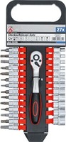 "Bgs SteckschlüSselsatz 27X 1/4\" NüSse 4-13 Mm Knarre Bits Schlitz Torx"