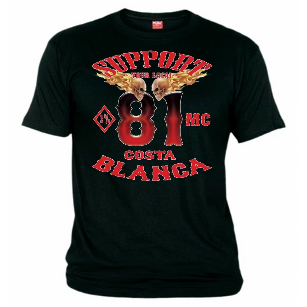 49 Hells Angels™ 1%MC T-Shirt Support81 Big Red Machine | eBay