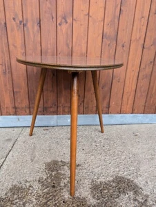 50S Vintage Kidney Table Coffee Table Rockabilly Retro 50S