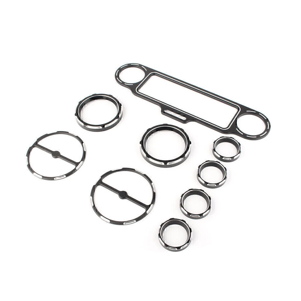 Inner Fairing Pedal Trim Cover For Harley Electra Glide Street Glide 1996-2013 Foto 2 de 4