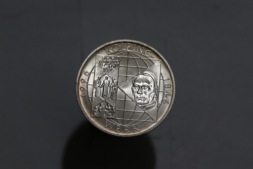 🧭🇩🇪 DEUTSCHLAND 10 Mark 1996 A - Silber 0,625 - Kolpingwerk B49 #Z3917