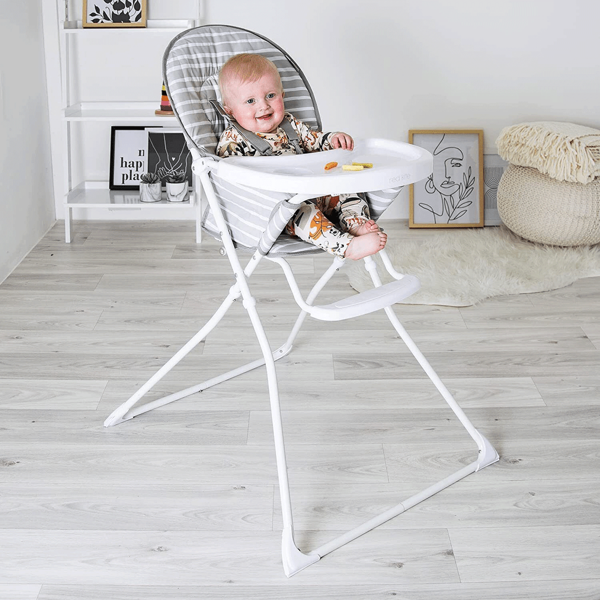 Red Kite Feed Me Compact Folding Highchair Tree Tops FMTT UK