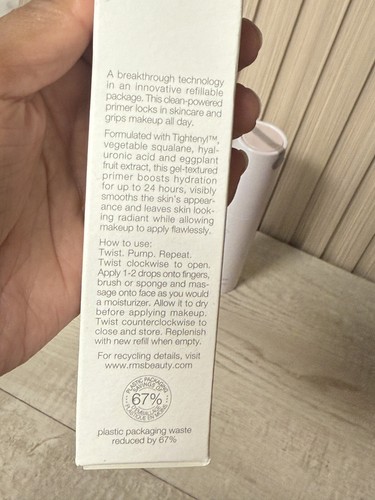 RMS Beauty ReEvolve Radiance Locking Primer 30 ml / 1.01 oz New in Box - 第 7/8 張圖片